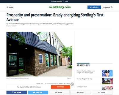 Sauk Valley News Brady